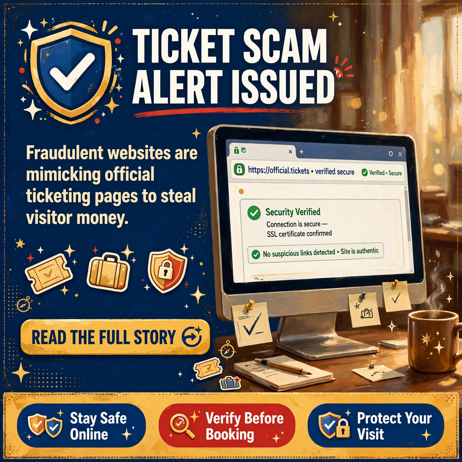 Featured image for "⚠️ Ruby Falls Warns Visitors About Fraudulent Ticket Website Scam"