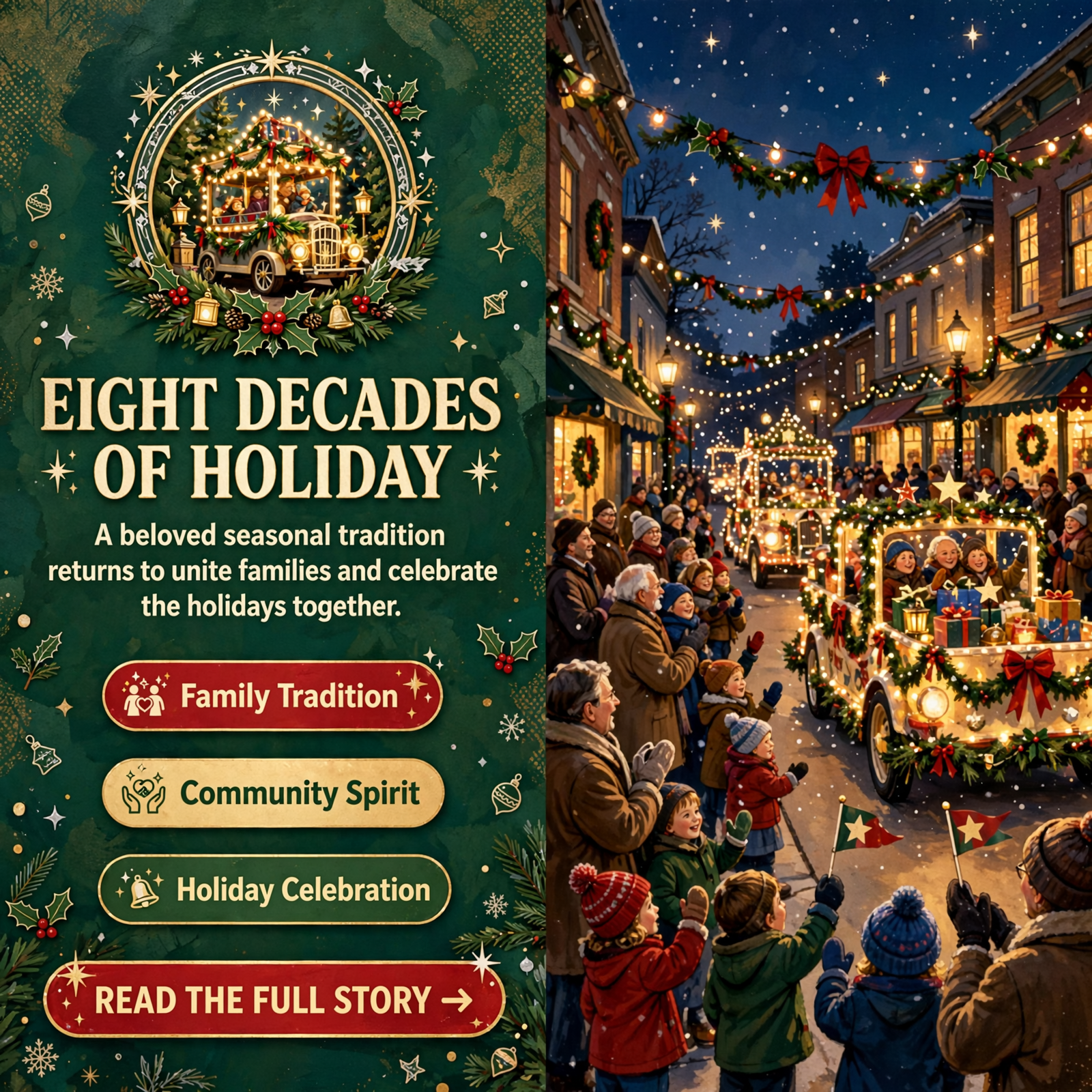 Featured image for "🎄 81st Annual Christmas Parade Comes to Sparta on December 12th"