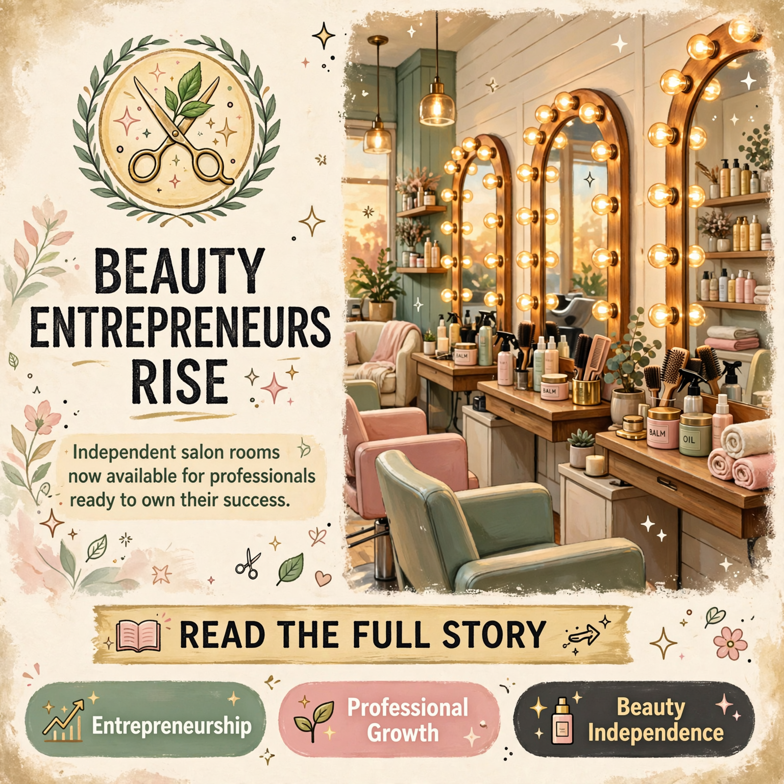 ✨ The Hair Place Opens Two Salon Rooms for Independent Beauty Professionals in Dunlap — Featured Image Featured image for "✨ The Hair Place Opens Two Salon Rooms for Independent Beauty Professionals in Dunlap"