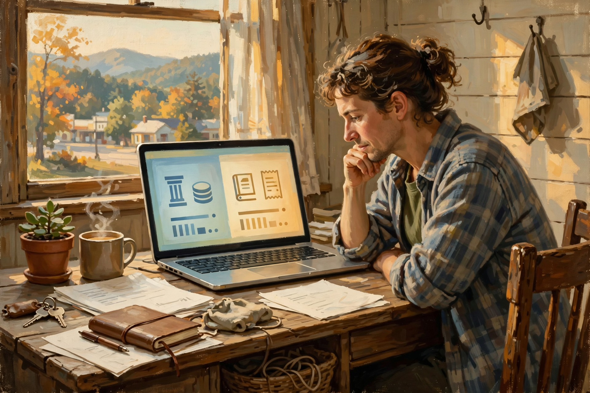 Illustration for 🏦 Your Bank and Bookkeeping Software Want to Be Your AI Helper