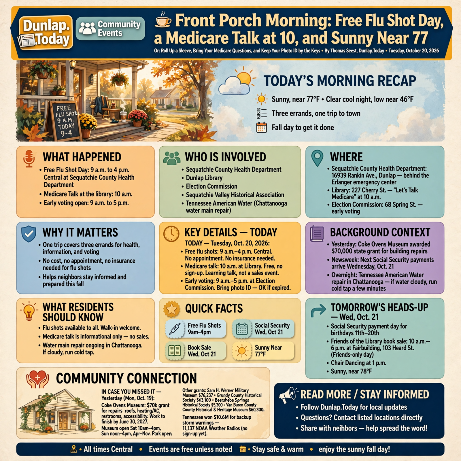 Story infographic