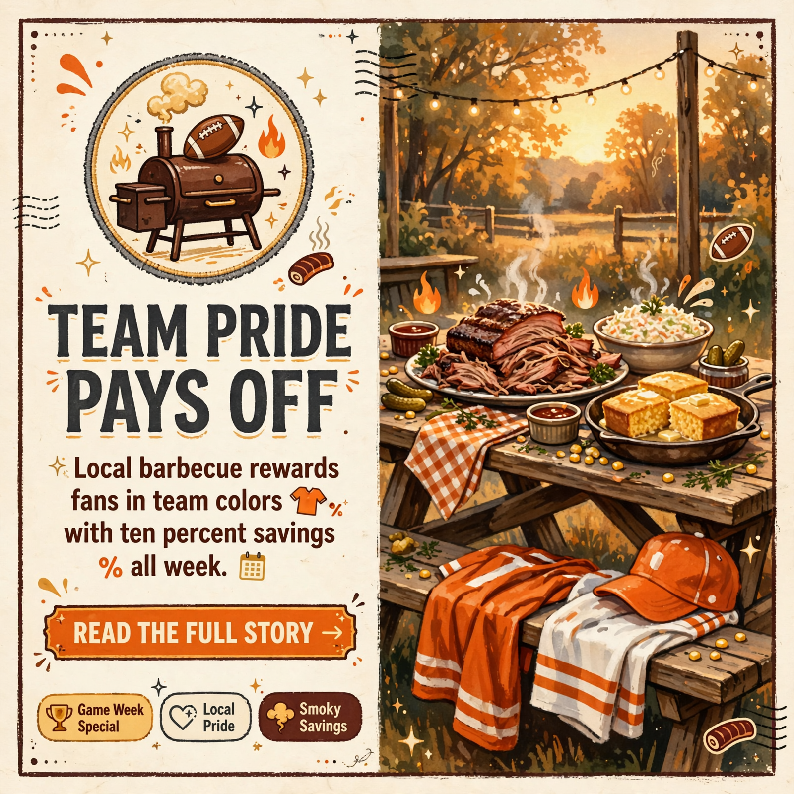 Featured image for "🧡 Tennessee Fans Get 10% Off at Off the Farm Barbque in Soddy Daisy - Game Week Special"