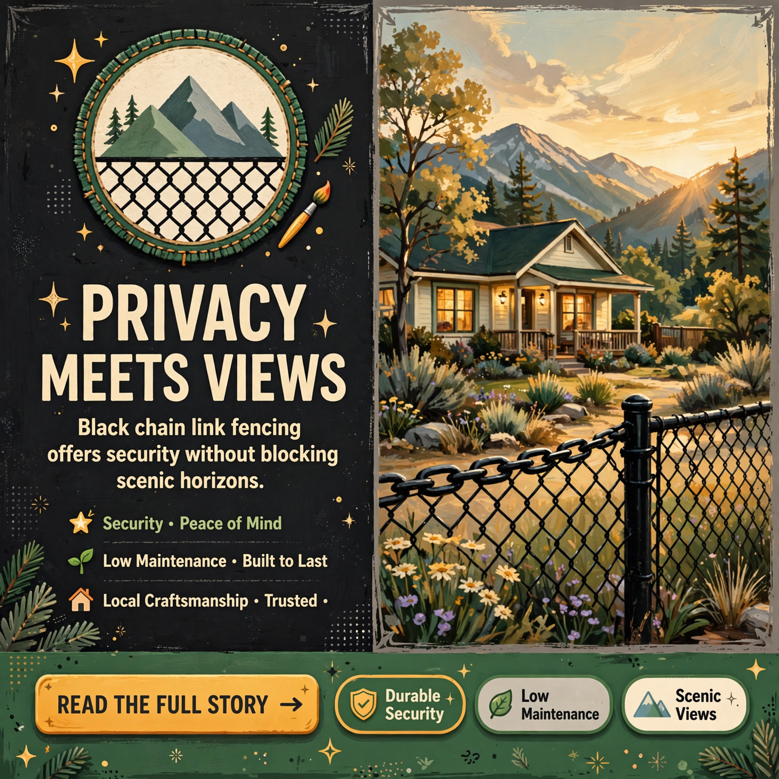 🛠️ Tennessee Fence Systems Showcases Black Chain Link Fencing in Crossville — Featured Image Featured image for "🛠️ Tennessee Fence Systems Showcases Black Chain Link Fencing in Crossville"