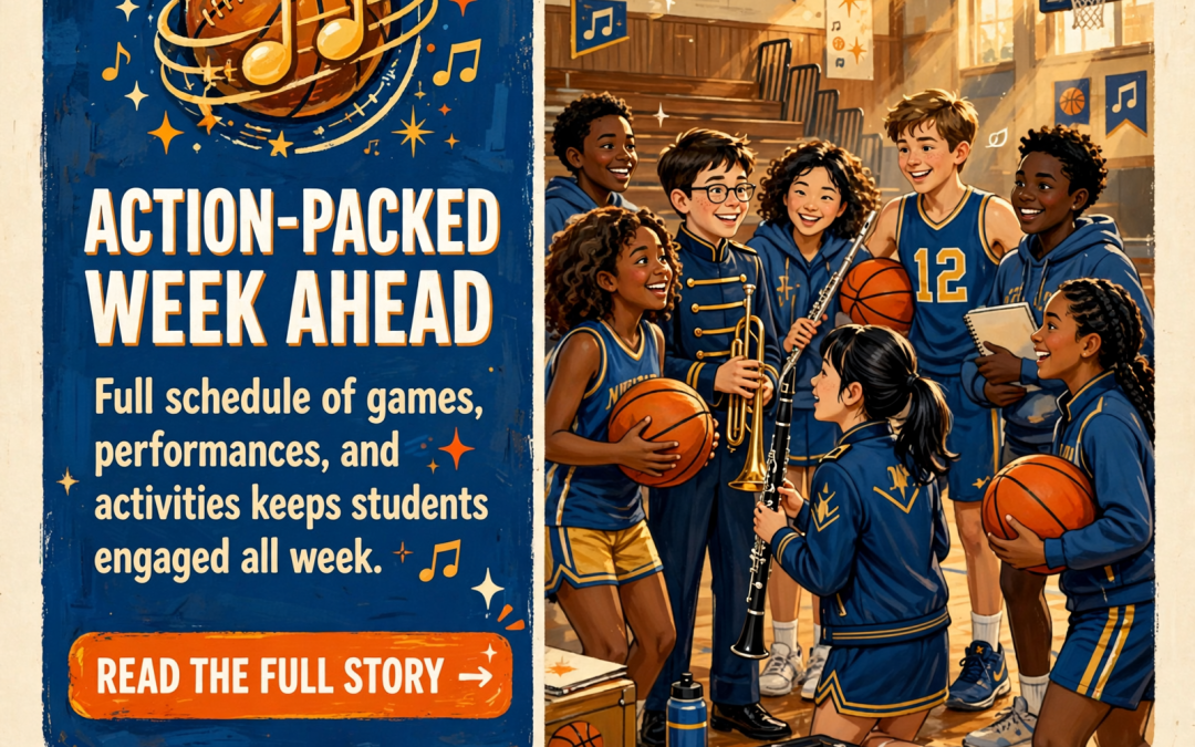🏀 Sequatchie County Middle School Week Ahead: Basketball Games, Marching Band, and Dress Down Day