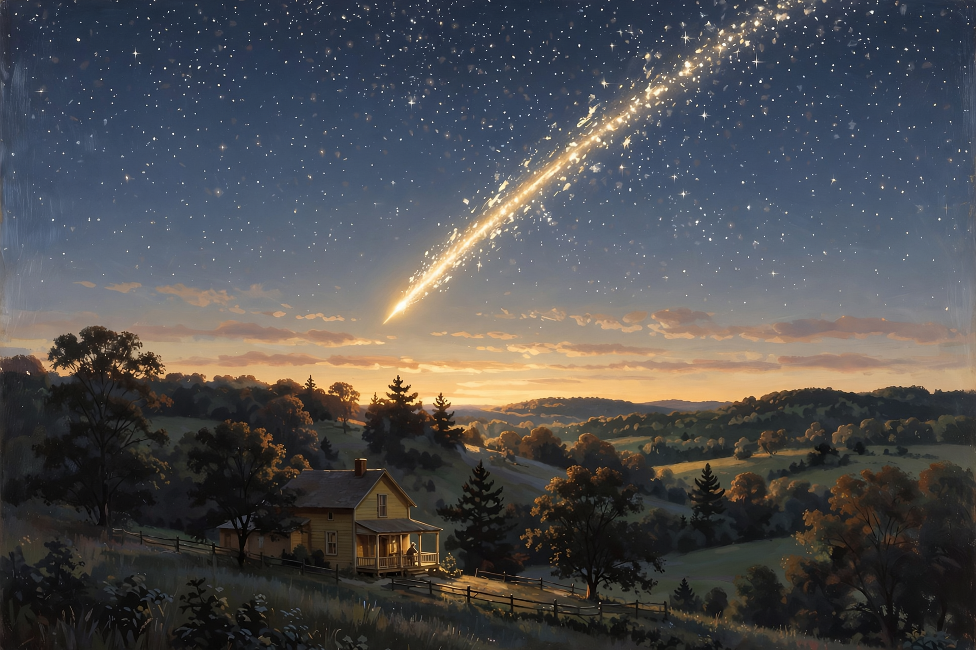 Illustration for π Shooting Stars Before Dawn, No Freeze in Sight and Not a Drop of Rain: Your Dunlap Weather & Outdoors Week