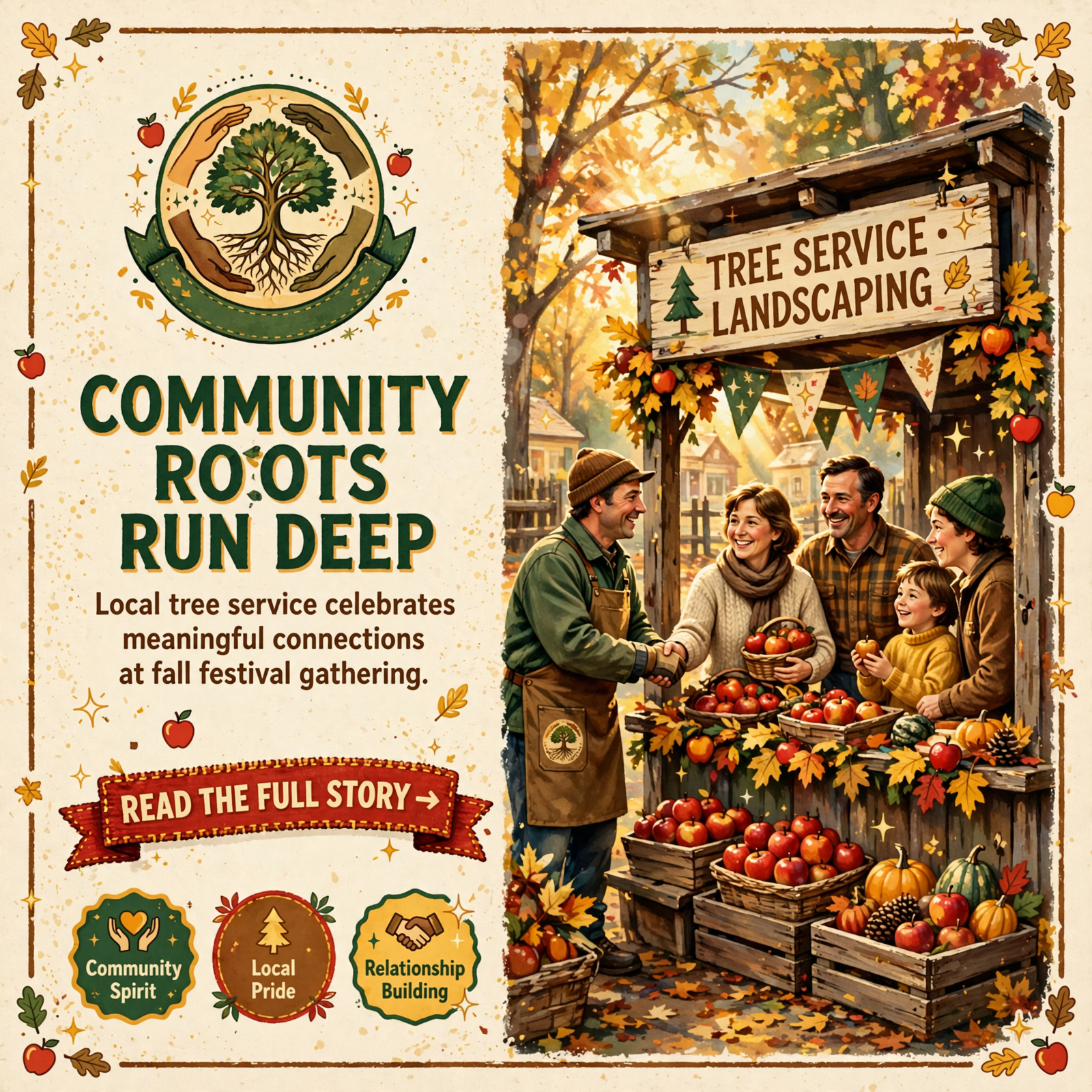 Featured image for "🍎 Rader's Tree Works Celebrates Community Connection at Cleveland Apple Festival"