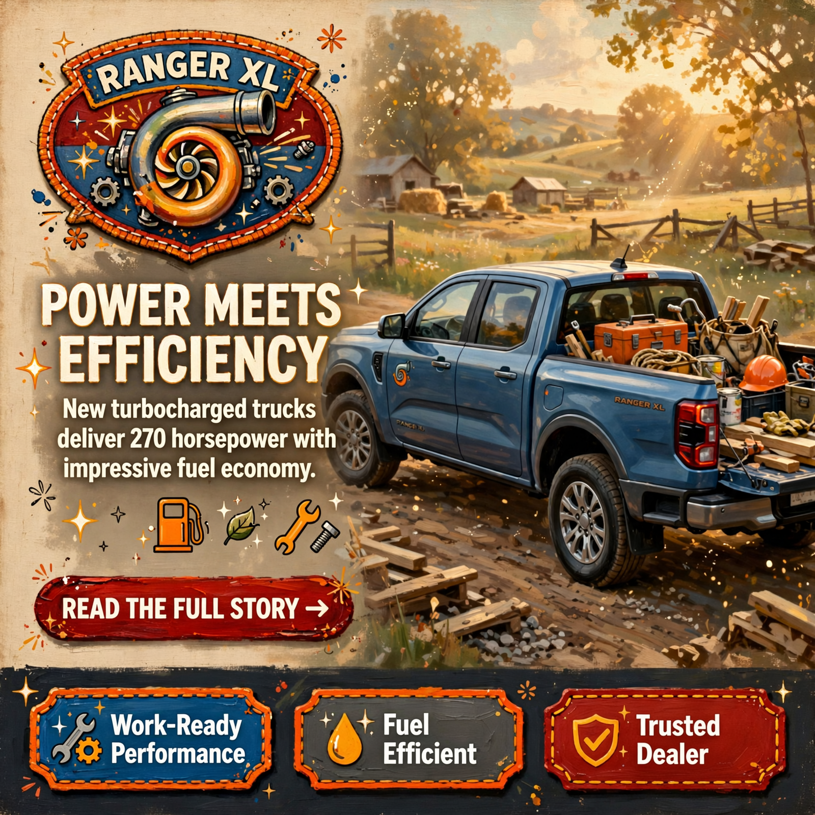 Featured image for "🚙 2026 Ford Ranger XL Now Available - Powerful Truck Built for Work"