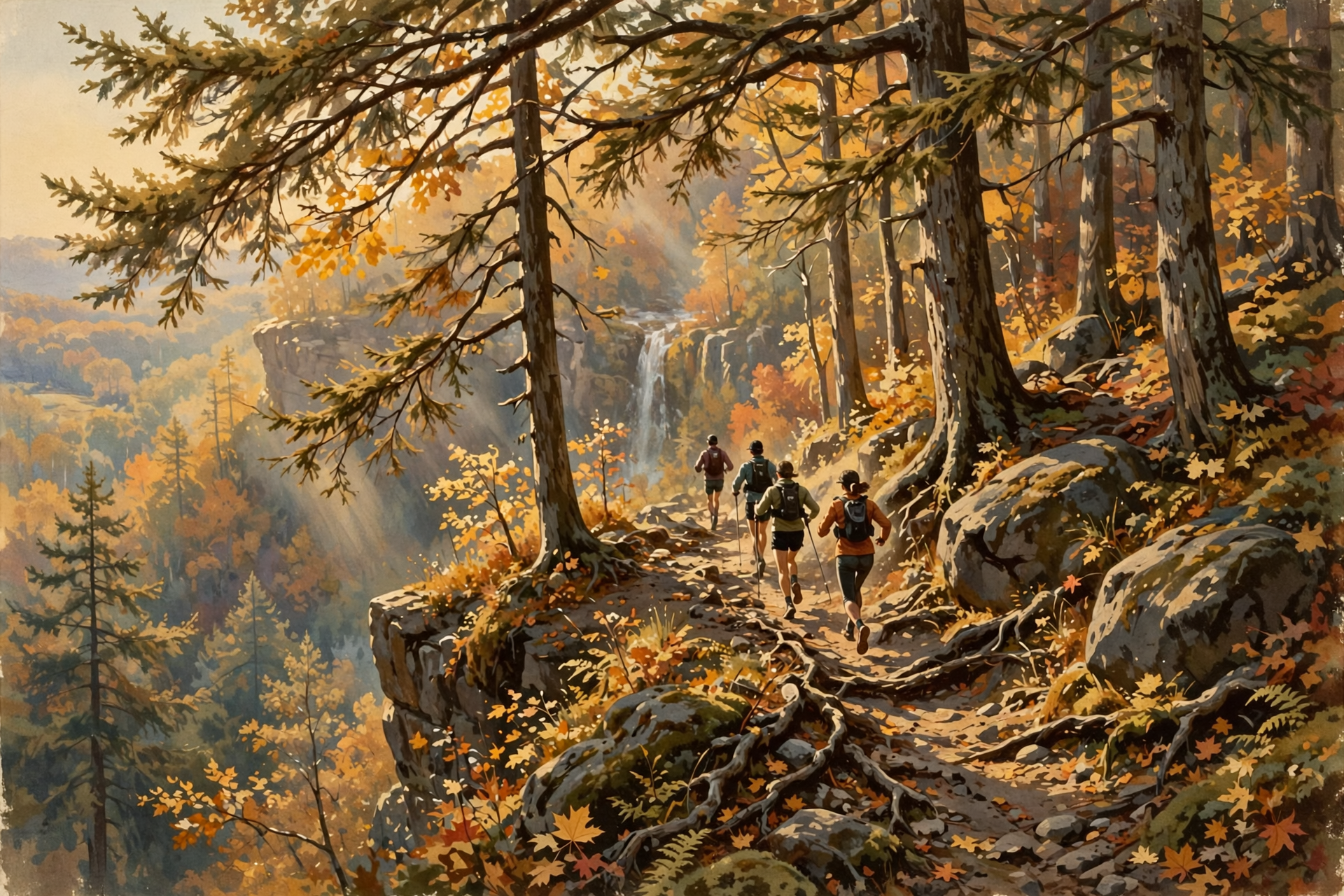 Illustration for 🥾 Cheer the Runners (or Join Them) at the Fiery Gizzard Run, Grundy Forest to Foster Falls