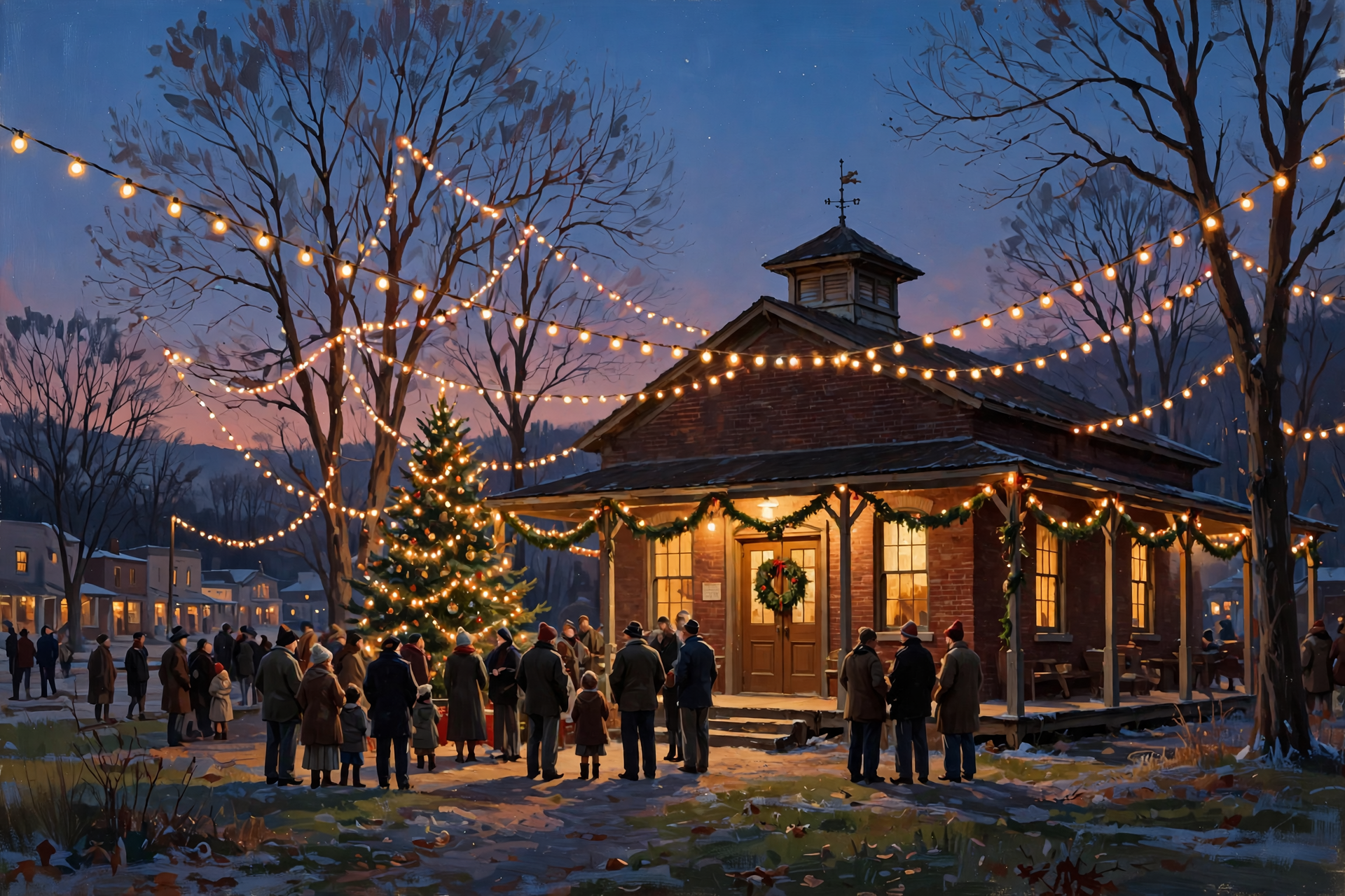 Illustration for ✨ Light Up the Season at the Old Railroad Depot in Tunnel Hill, Georgia