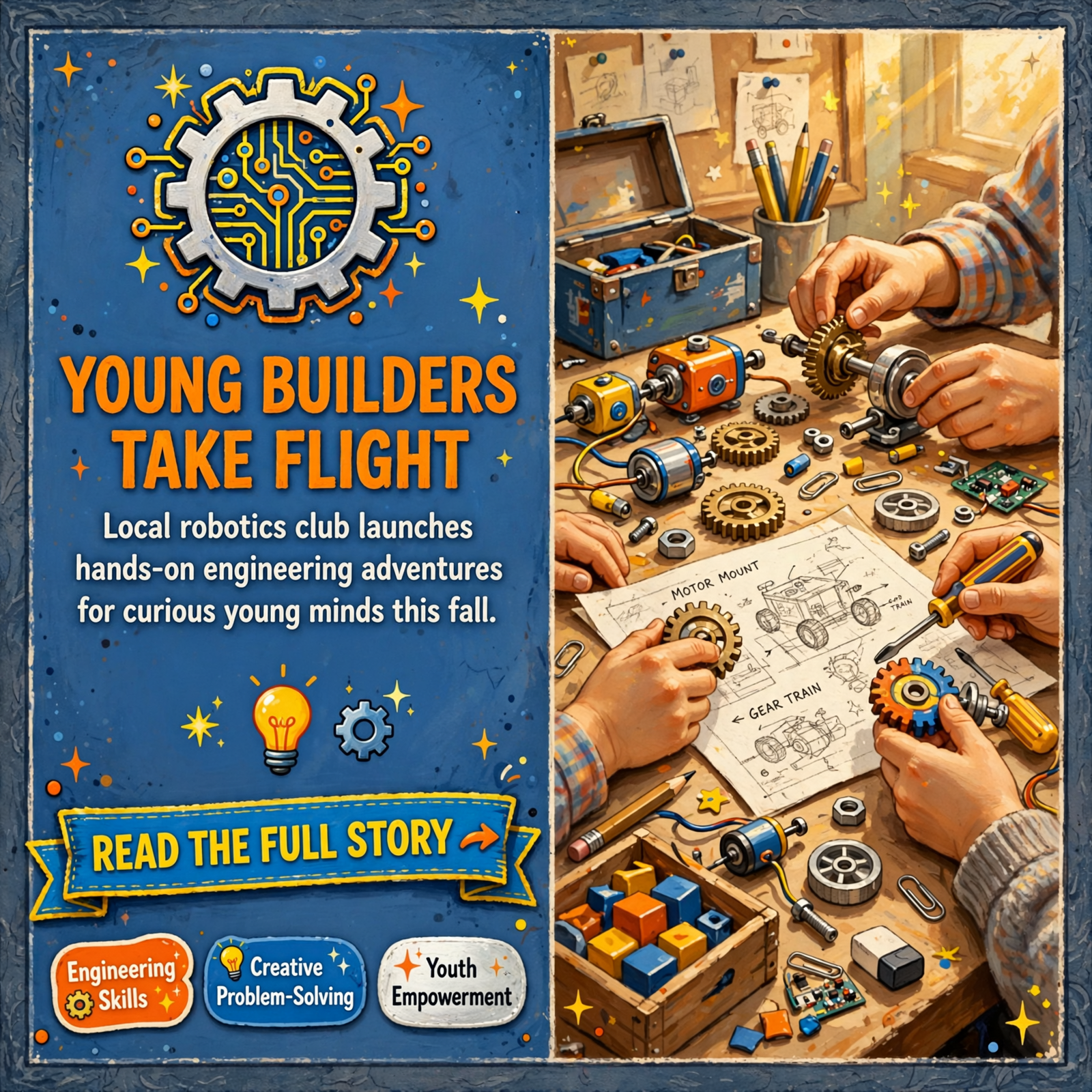 Featured image for "🤖 Mechanical Masterminds After School Robotics Club Launches in Signal Mountain"