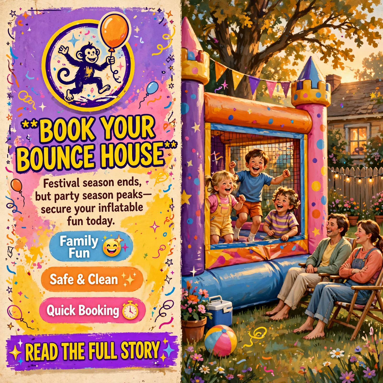π Book Your Next Party or Event with Monkeytown Inflatables in Dayton, TN – Huge Selection of Bounce Houses &β¦ Featured image for "π Book Your Next Party or Event with Monkeytown Inflatables in Dayton, TN - Huge Selection of Bounce Houses & Inflatables"