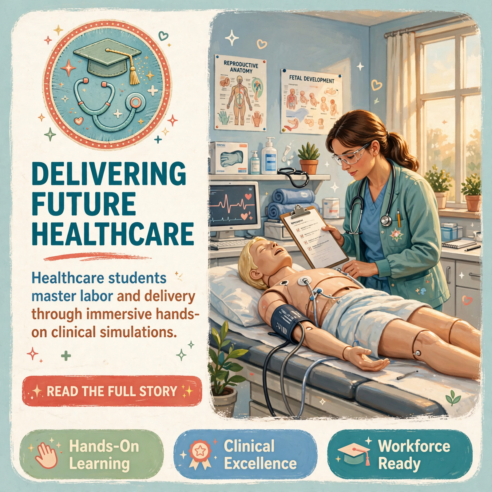 Featured image for "🩺 Healthcare Students Master Labor and Delivery Through Hands-On Learning at TCAT Upper Cumberland"