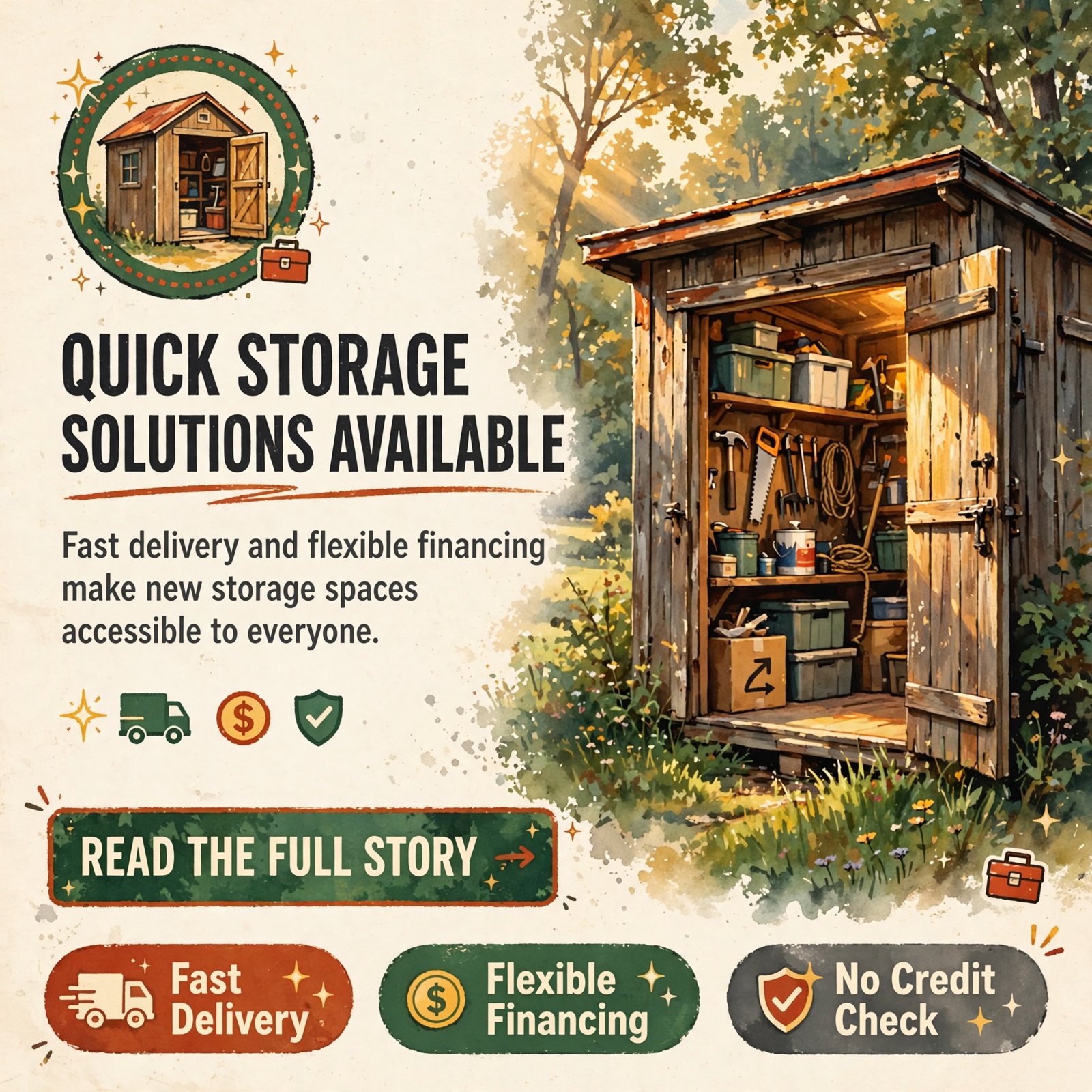 ποΈ Utility Sheds Available for Quick Delivery in Dunlap β Featured Image Featured image for "ποΈ Utility Sheds Available for Quick Delivery in Dunlap"