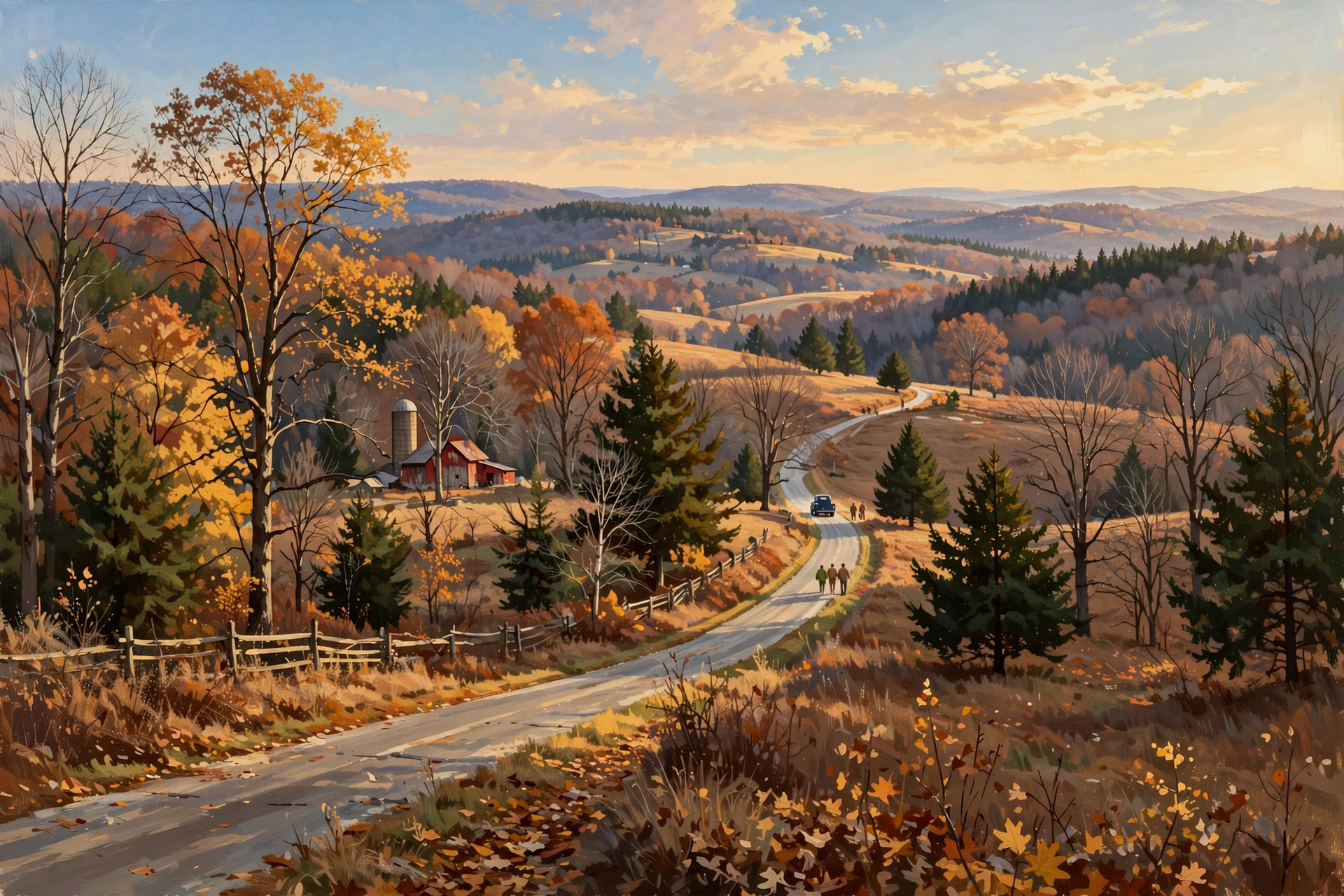 Illustration for 🧭 Hundred-Mile Happenings: Persimmon Picking in Cookeville, a Veterans Day Lunch in South Pittsburg, Chattanooga's Oldest Turkey Trot, Two Christmas Concerts at Crossville's Palace Theatre and Christmas in Dixie in Fort Payne