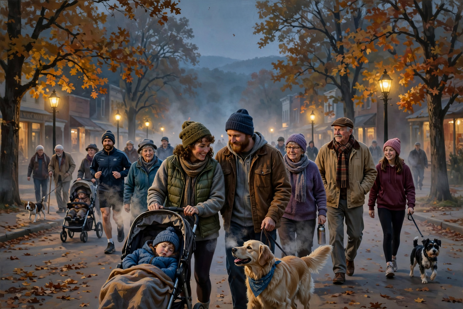 Illustration for 🦃 Walk Off the Turkey Before Dinner at Chattanooga's Oldest Thanksgiving Race