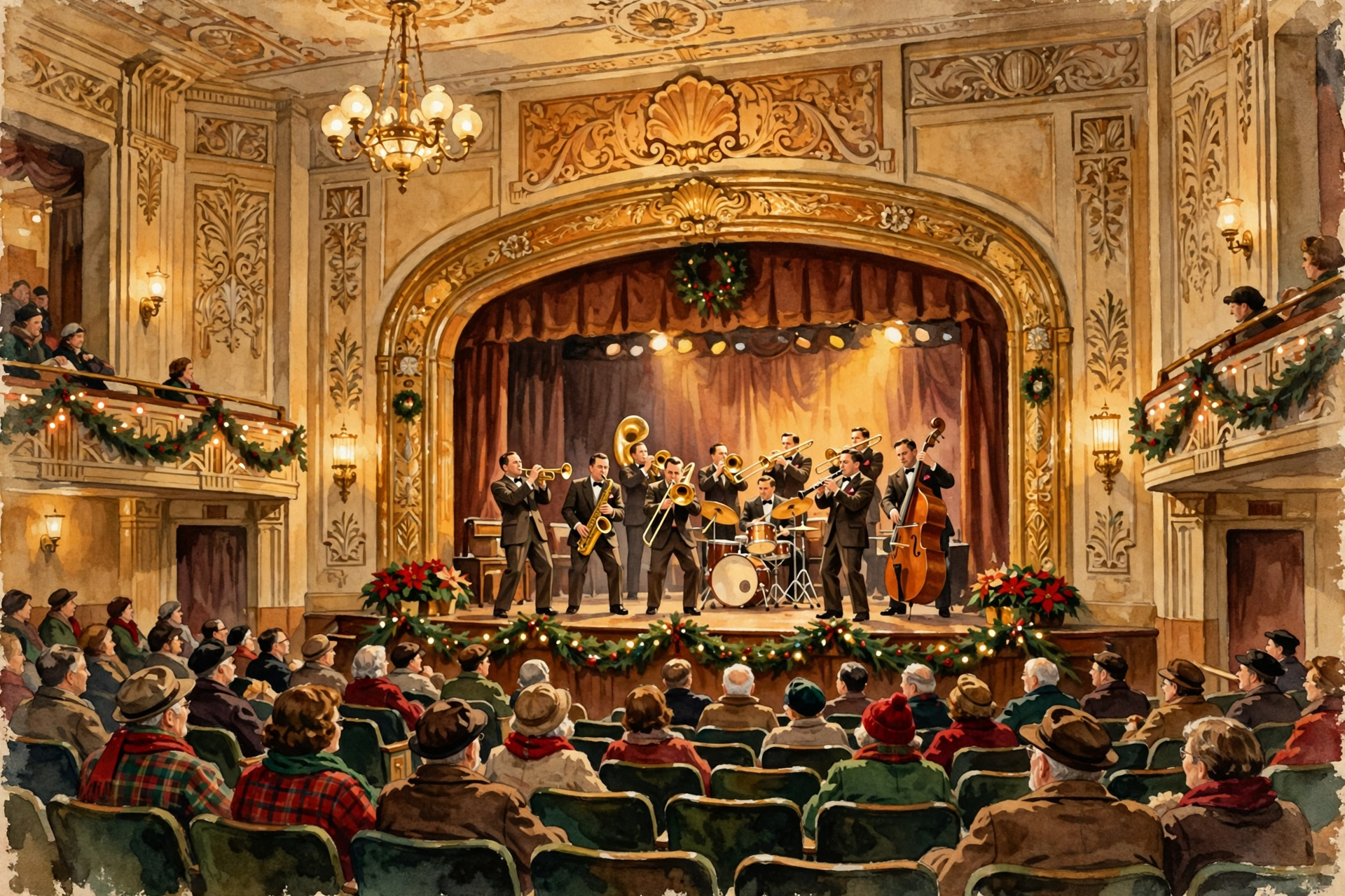 Illustration for 🎷 Swing Into the Season With Melissa Ellis' Big Band Christmas at Crossville's Palace Theatre