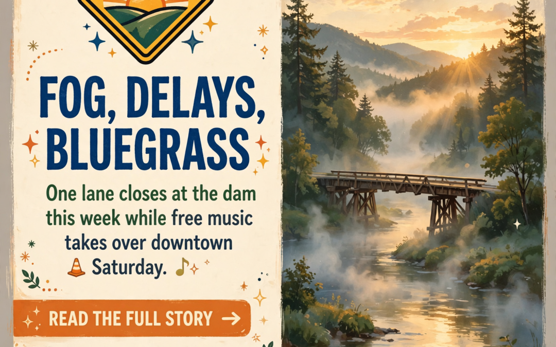 🌉 One Lane on the Dam, Bluegrass Streets Closing Saturday and a Busy Halloween Weekend Ahead: Your Roads & Commute Report