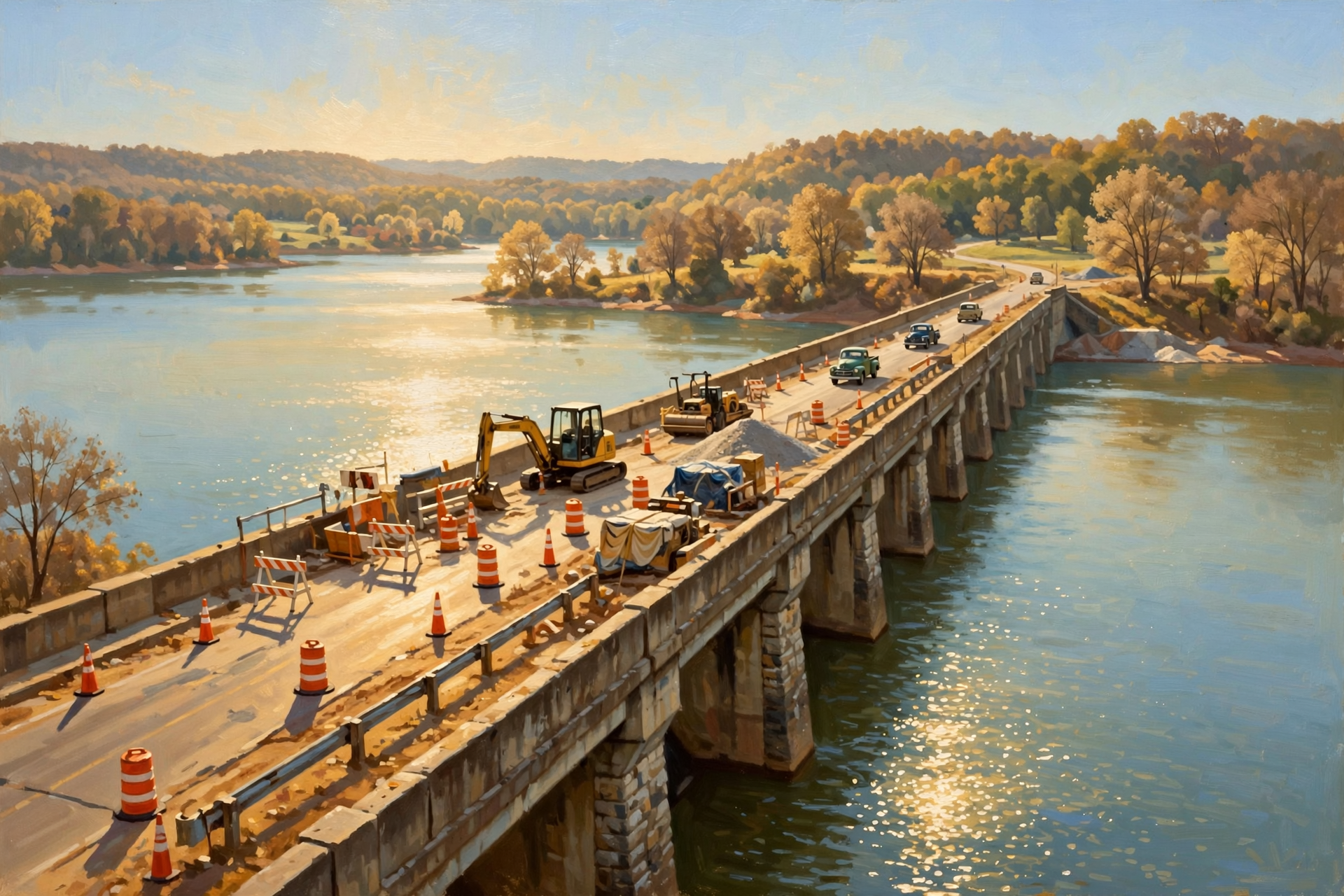 Illustration for 🌉 One Lane on the Dam, Bluegrass Streets Closing Saturday and a Busy Halloween Weekend Ahead: Your Roads & Commute Report