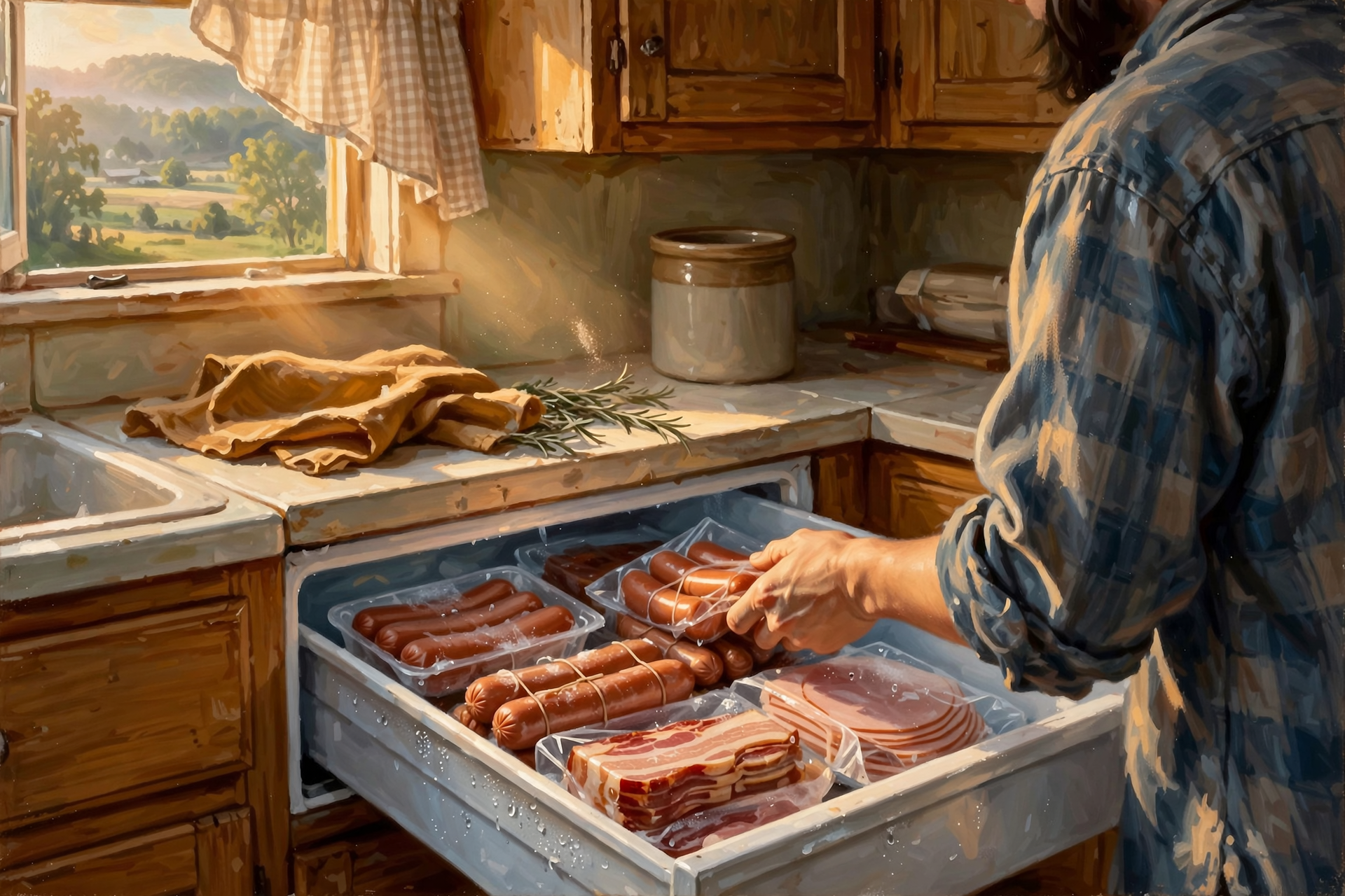 Illustration for 🌭 Peek in the Meat Drawer: A Big Recall of Hot Dogs, Sausage, Bacon and Deli Meats