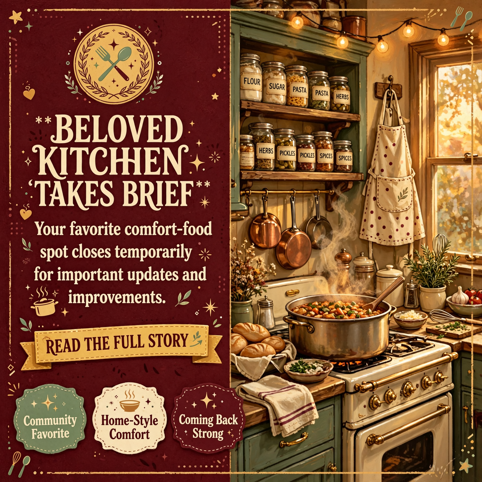Featured image for "🍽️ Renea's Kitchen At Midway Announces Temporary Closure"