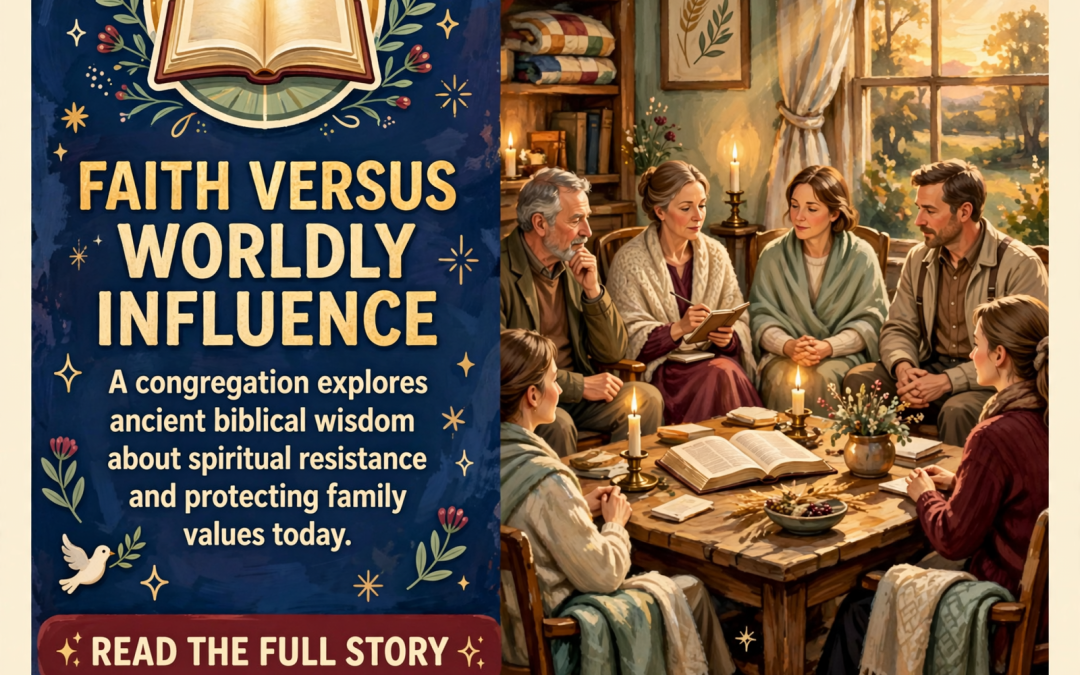 ⚔️ Dunlap Church of Christ Examines the Battle Between Faith and Worldly Influence