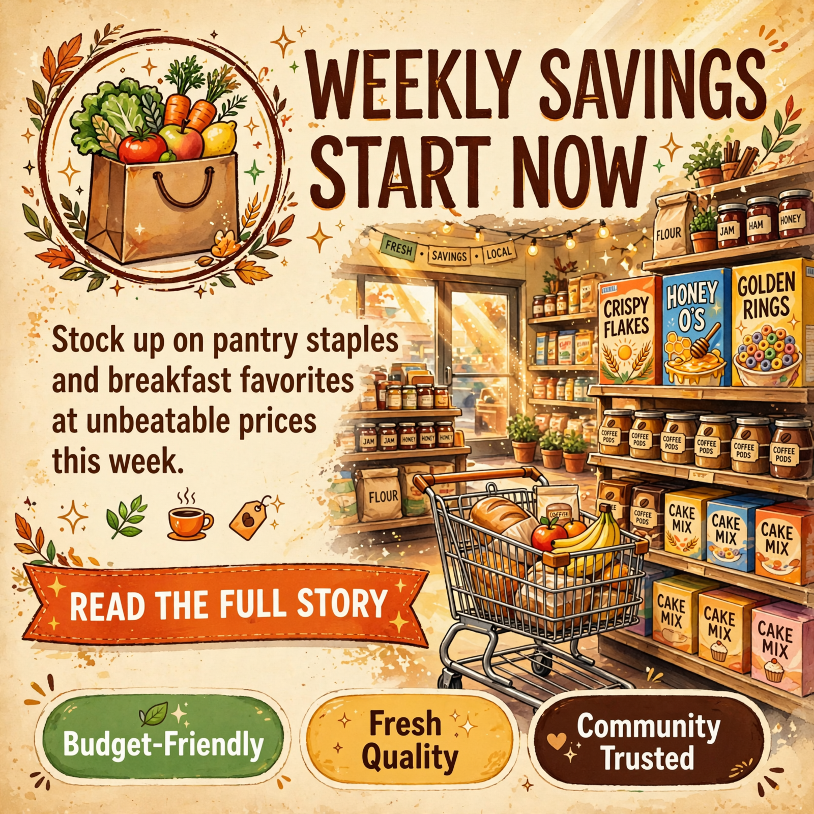 Featured image for "🛒 Floyd's Cash Saver Announces Weekly Grocery Deals in Sparta"