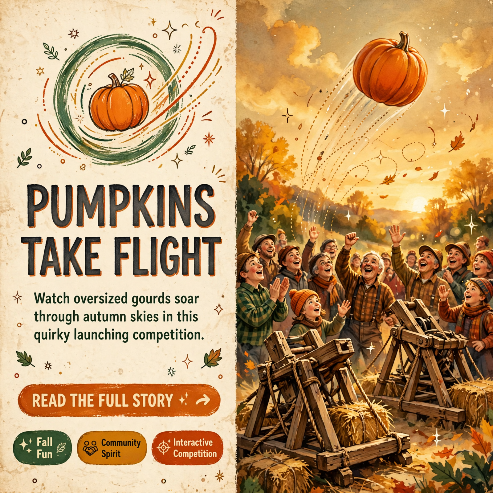 Featured image for "🎃 Punkin Chunkin Returns to PumpkinFest in Downtown Dayton"