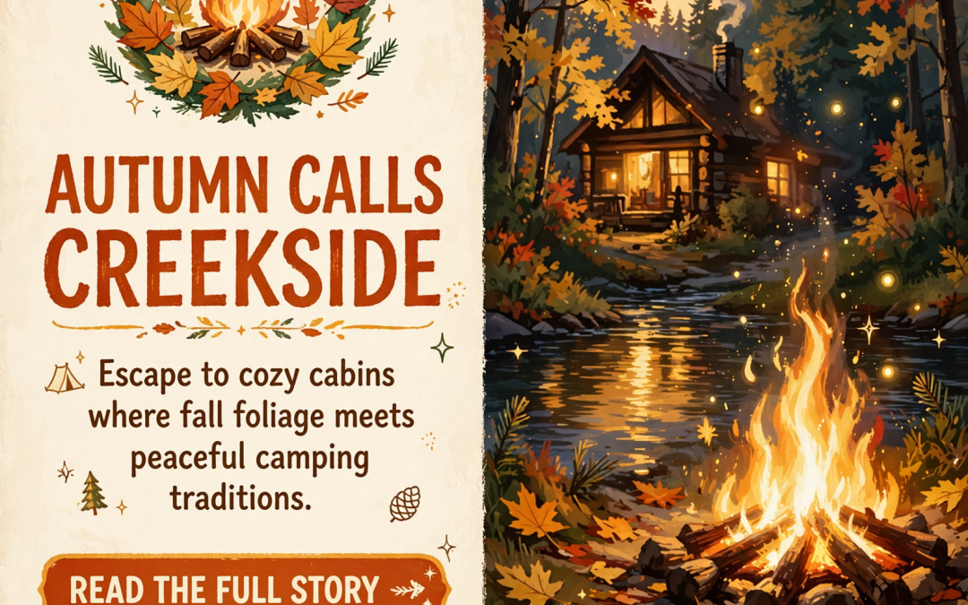 🏕️ Fall Getaway at Stillwaters Creek Campground & Cabins in Spencer