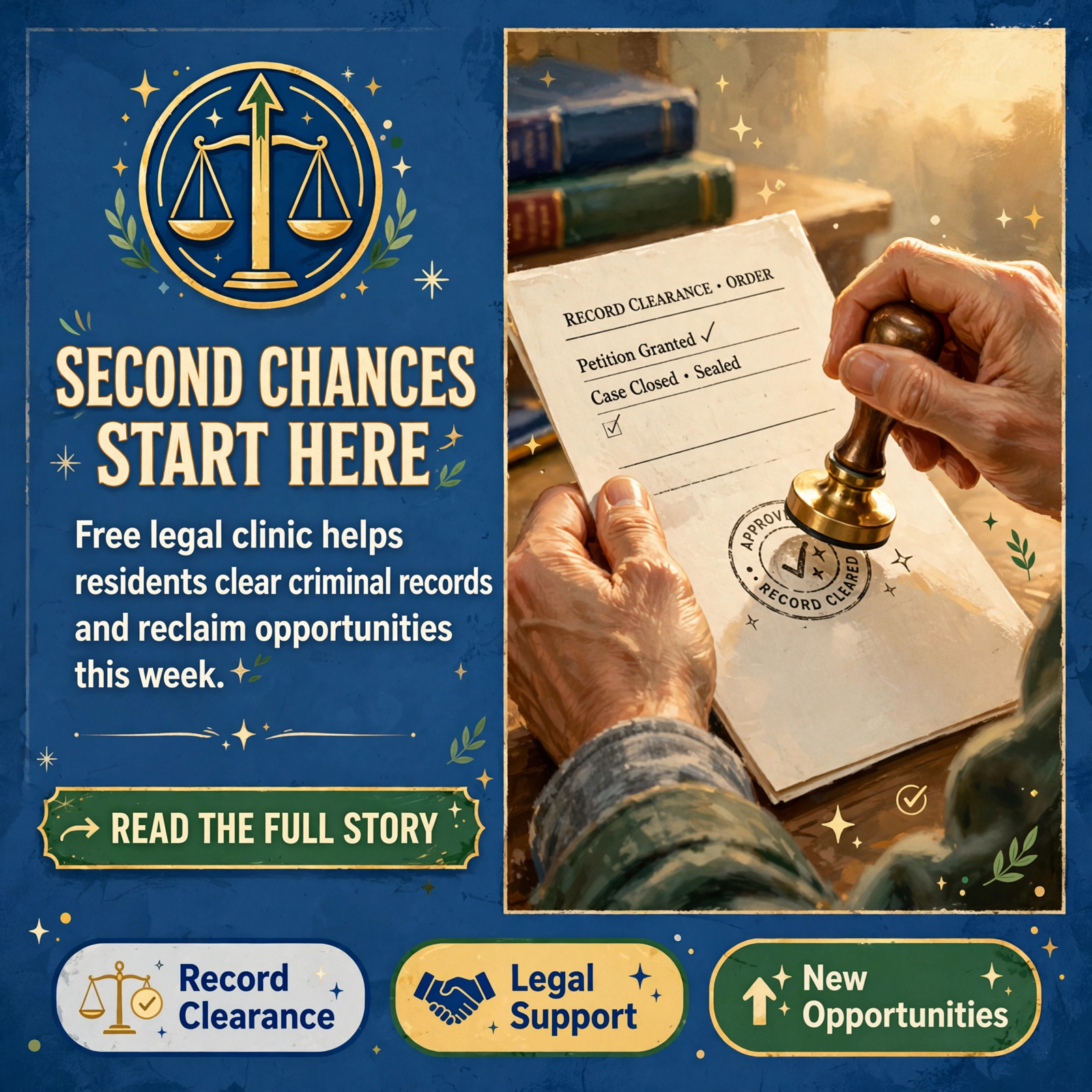 Featured image for "⚖️ Free Expungement Clinic Comes to Sparta This Week"