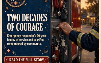 π Bledsoe County EMS Honors 20 Years of Service from AEMT Ryan Angel