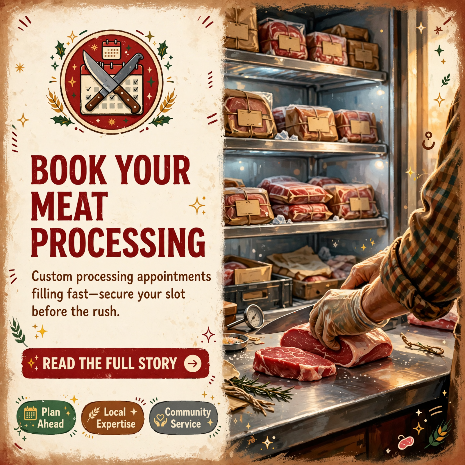 π₯© P3 Custom Meats Booking Up Fast-Plan Ahead for Processing β Featured Image Featured image for "π₯© P3 Custom Meats Booking Up Fast-Plan Ahead for Processing"
