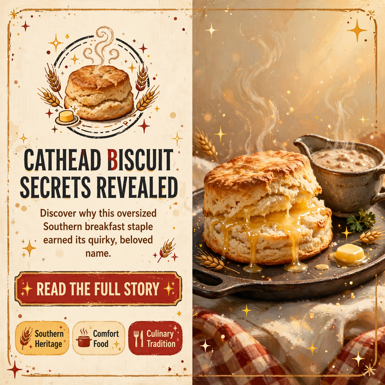 Featured image for "🐱 What's a Cathead Biscuit? Big Bad Breakfast Explains a Southern Breakfast Staple"