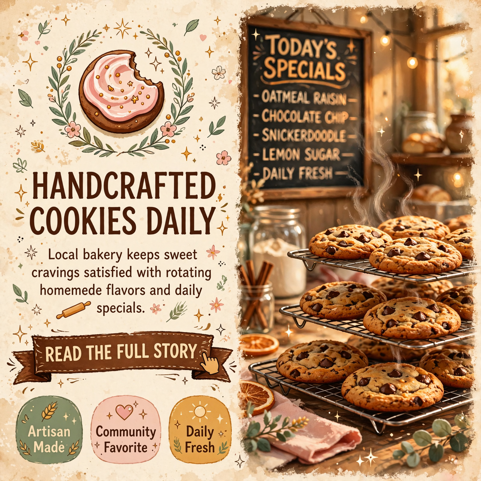 Featured image for "🍪 Sweet Treats Daily at Cookies By Brax in McMinnville"