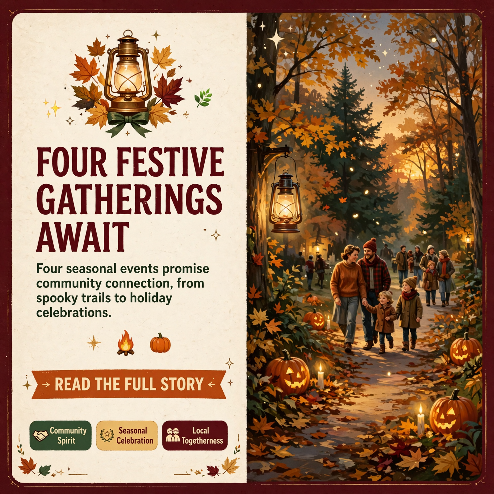 Featured image for "Four Festive Events Coming to Spencer & Van Buren County This Fall 🎉"