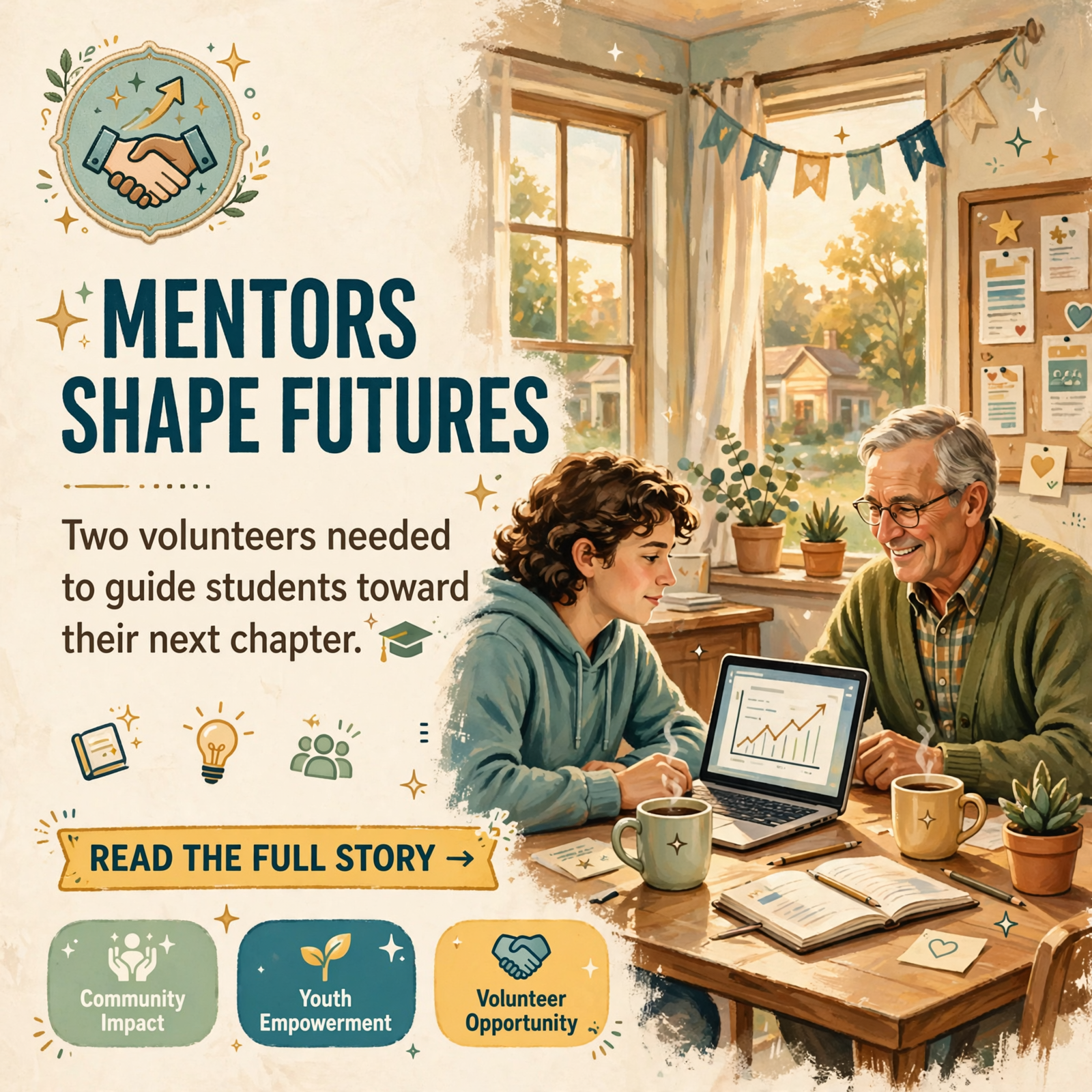 Featured image for "🤝 Sequatchie County Seeks Two More Mentors to Support Students After High School"