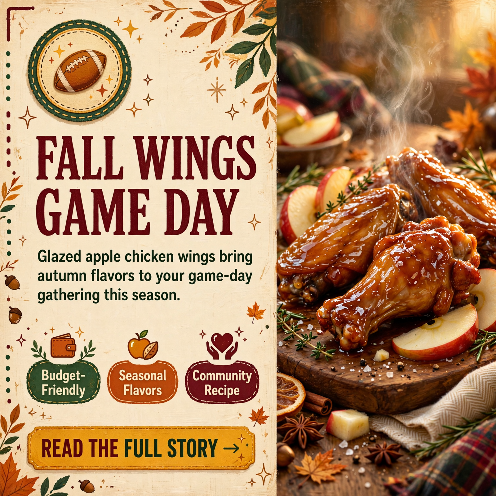 Featured image for "🏈 Game-Day Wings Recipe from Save A Lot - Pikeville Brings Fall Flavors to Football Season"
