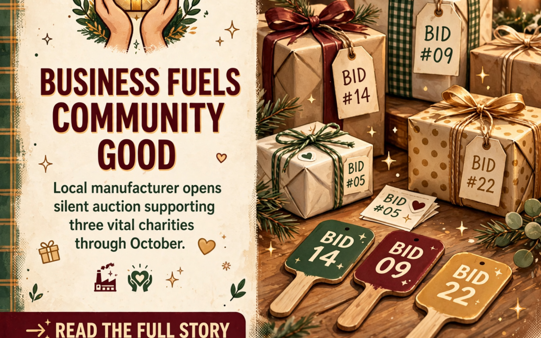 🎯 Virnig Manufacturing Launches Silent Auction to Support Local Charities in Pikeville