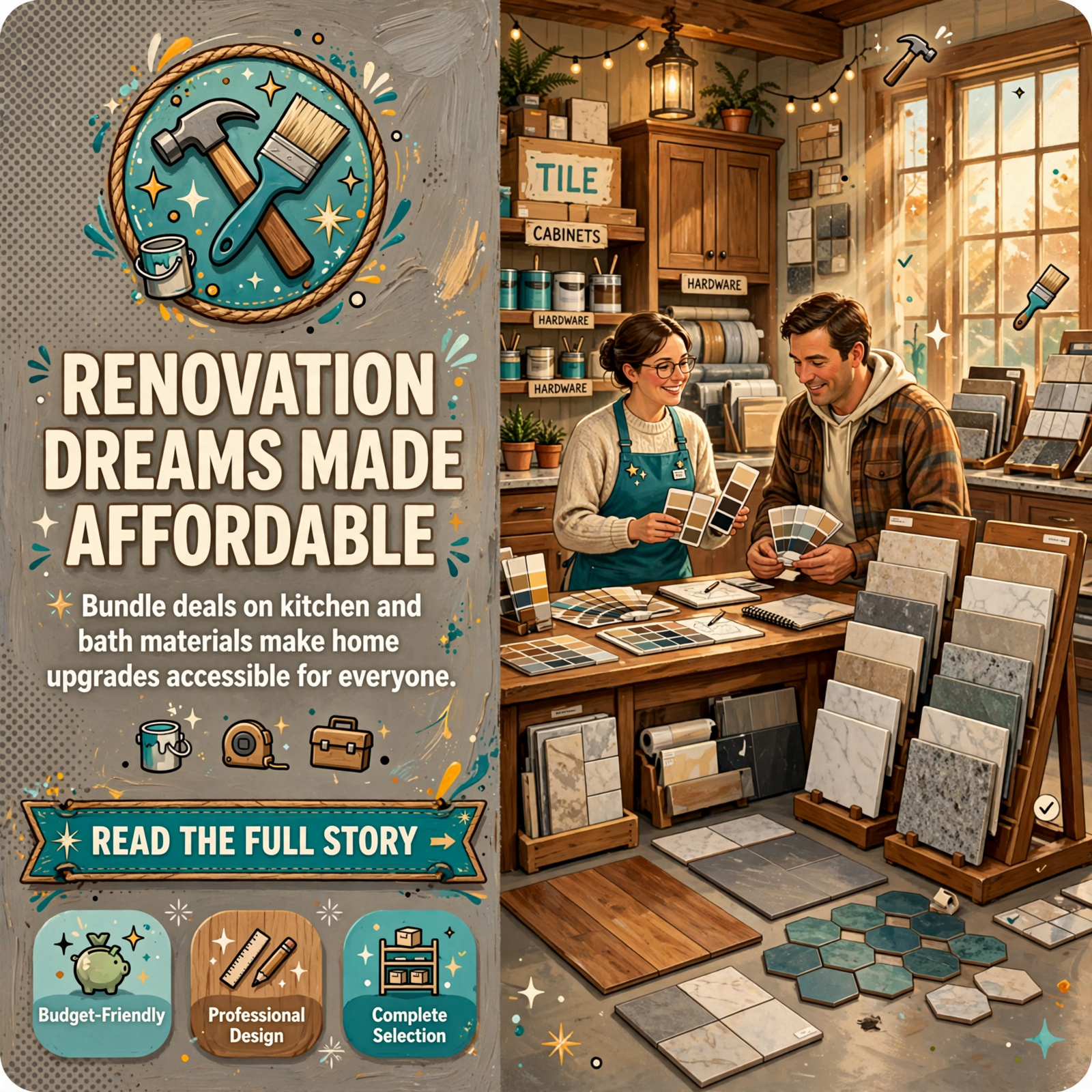 Featured image for "🏠 Interior & Kitchen Concepts Offers Package Deals on Home Improvement Materials in McMinnville"