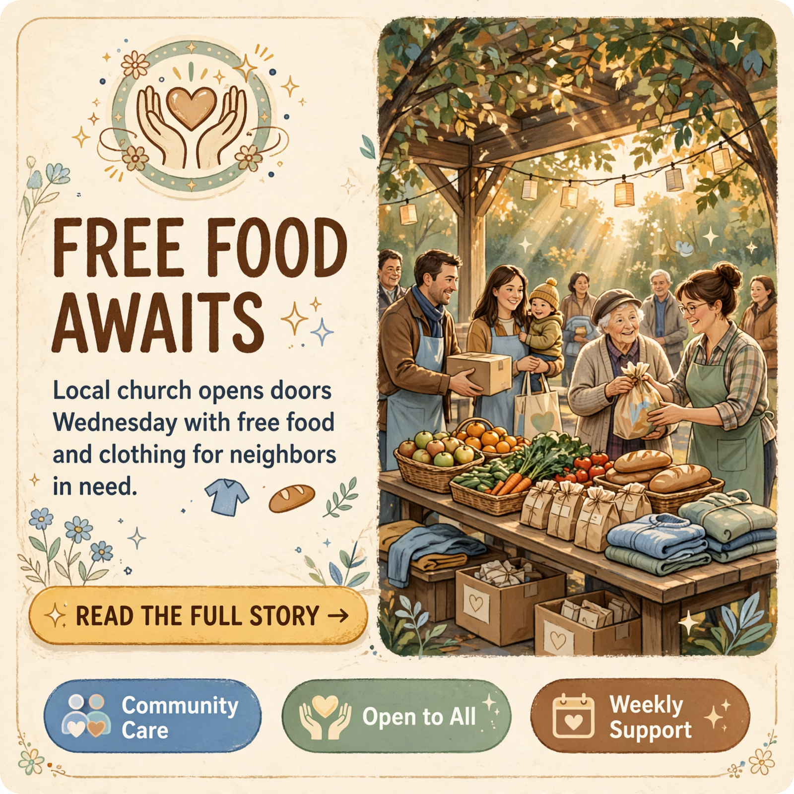 Featured image for "Free Food Giveaway in Sparta, TN - Wednesday, October 21st 🍞"