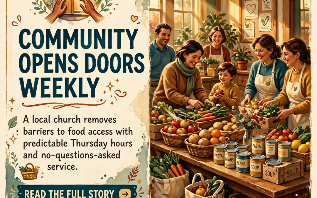 🍽️ Weekly Food Pantry Opens at Clarks Chapel Church of God in Spencer