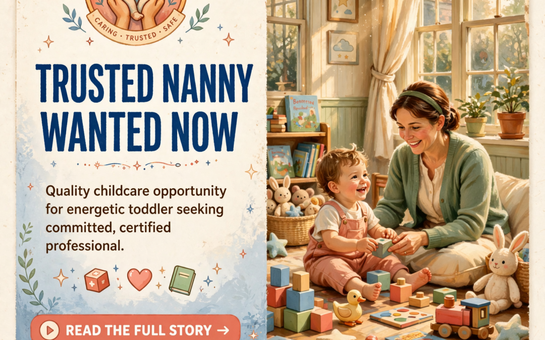 👶 Nanny Position Available in Soddy-Daisy – Full-Time Childcare for One-Year-Old
