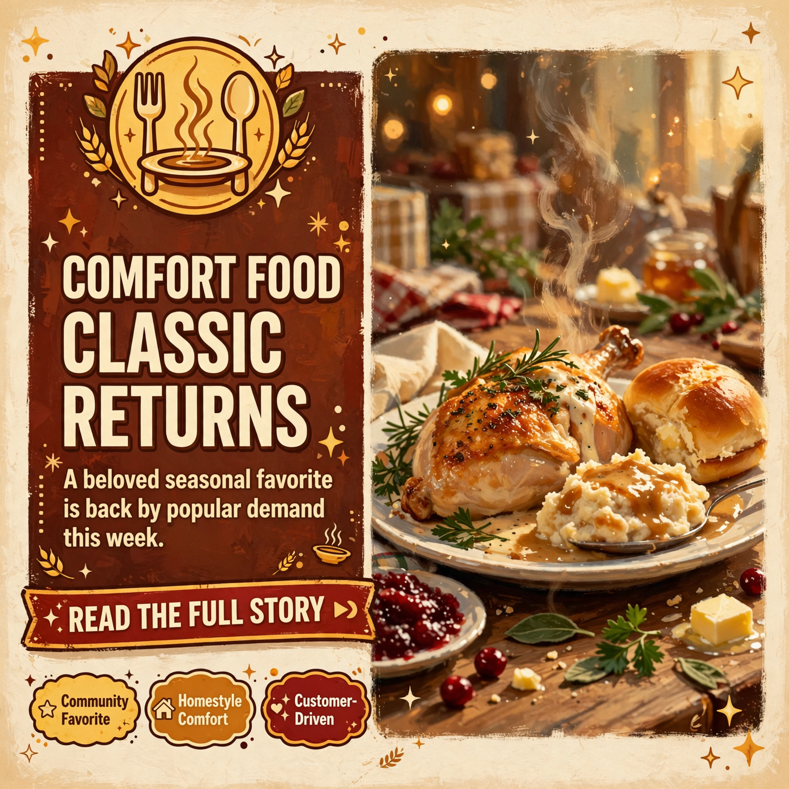Featured image for "🍗 Chicken N' Dressing Returns to Ramsey's BBQ in Whitwell"