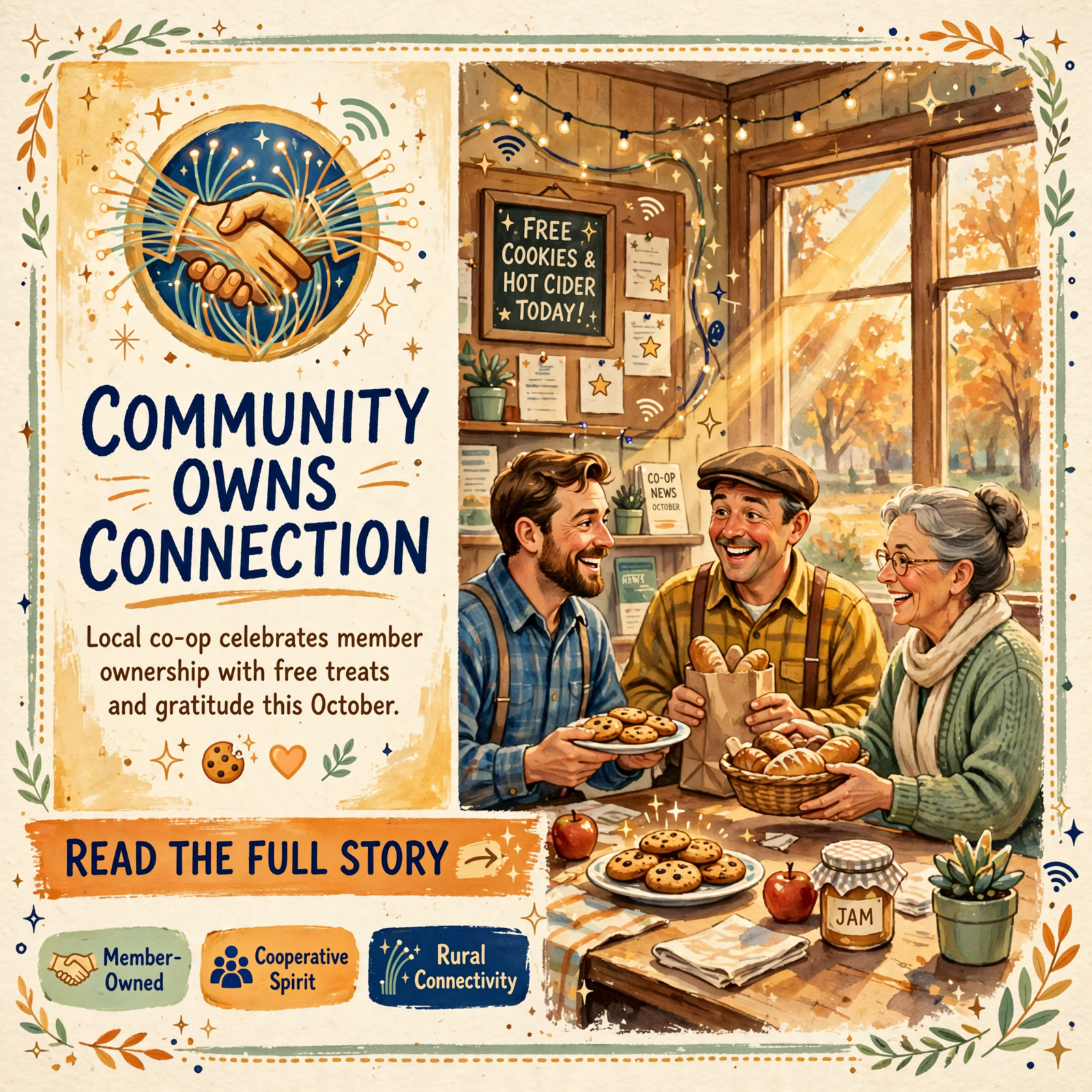 Featured image for "🎉 BTC Fiber Celebrates Cooperative Month with Free Treats in Dunlap and Pikeville"
