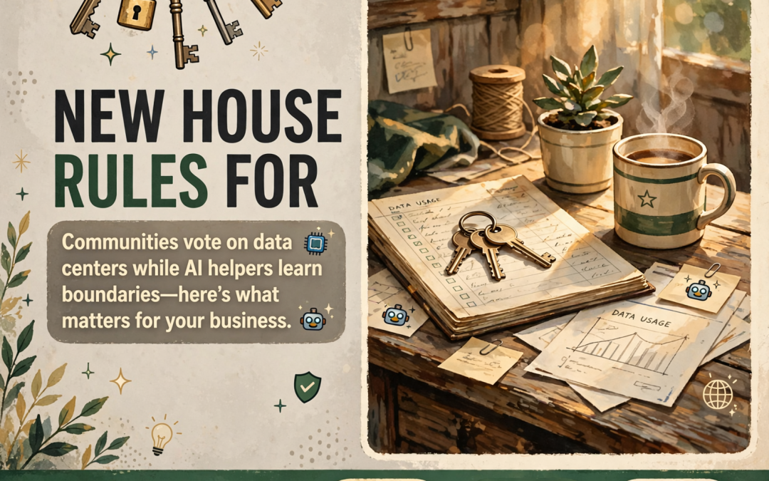 🧰 Hired Help, House Rules: What This Week’s AI News Means for the Valley