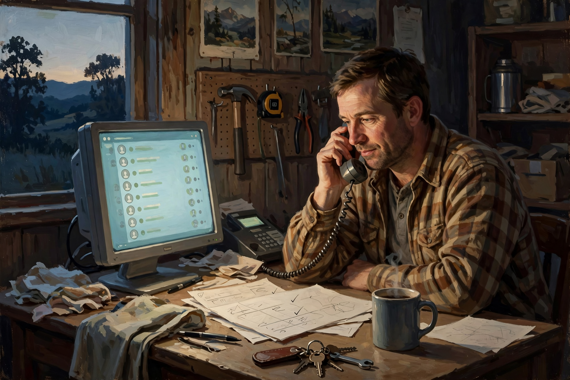 Illustration for 📞 An AI Helper for the 6 a.m. Sick Call