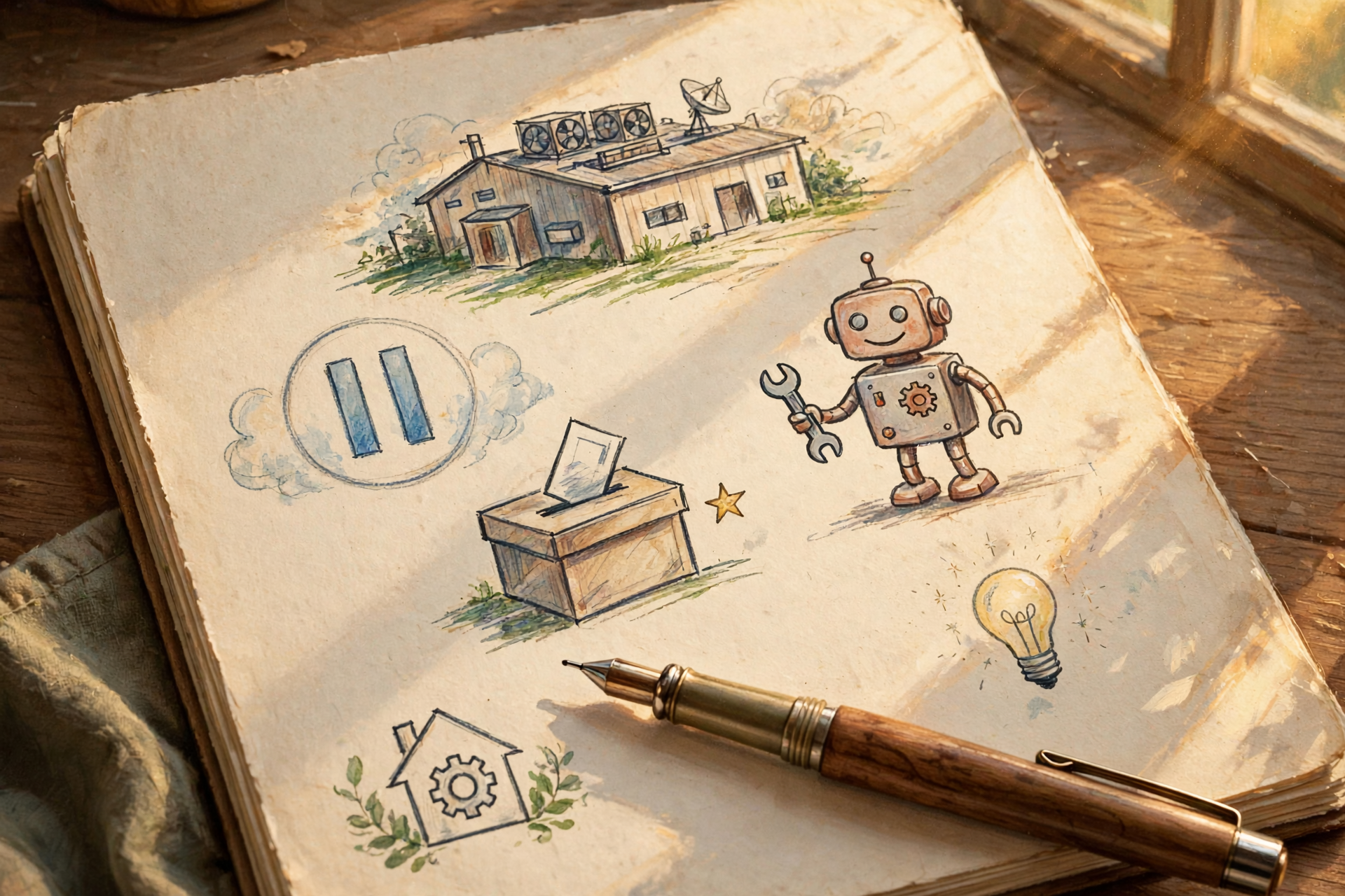Illustration for 📚 Plain-English AI Glossary