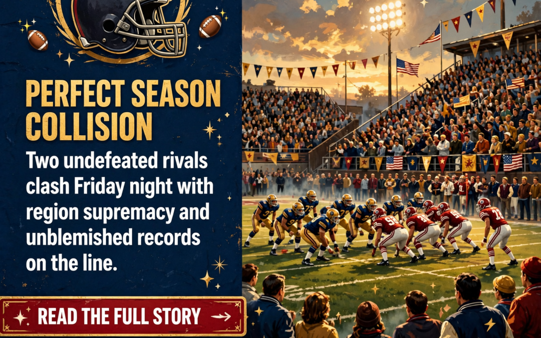 🏈 White County Warriors Face Upperman in Region Title Showdown Friday Night in Sparta