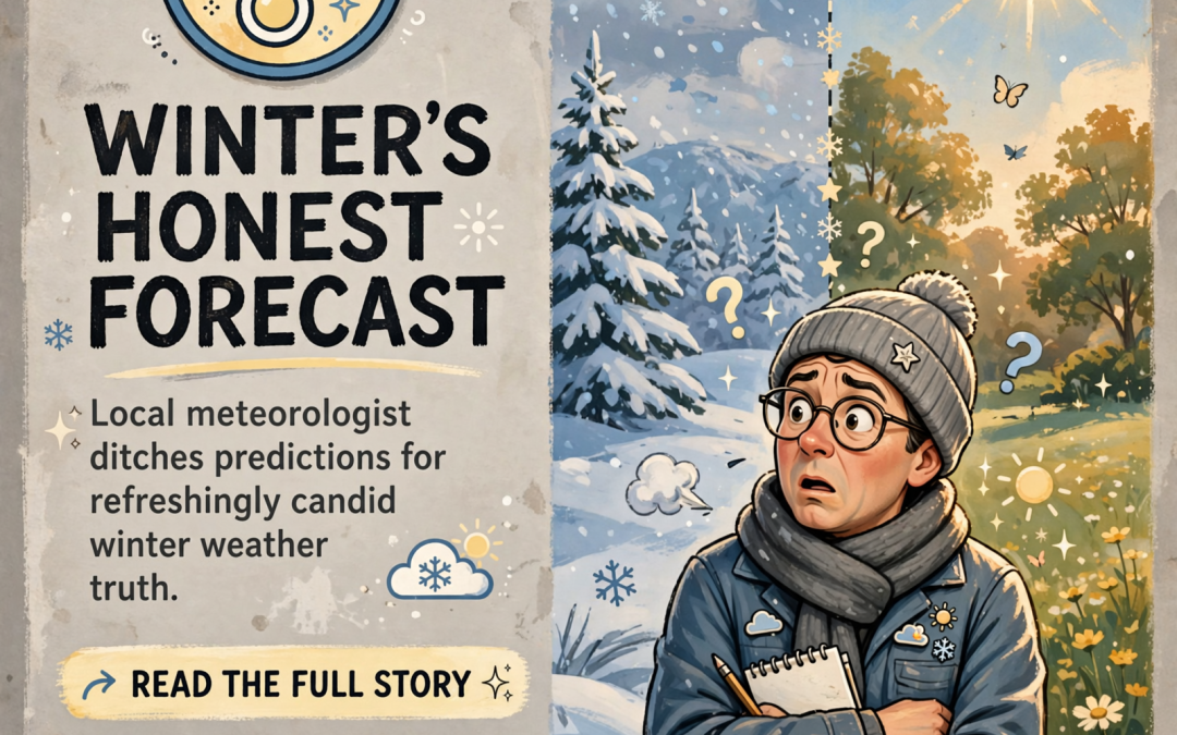 🌤️ Local Meteorologist Shares Tongue-in-Cheek Winter Forecast for Tri-State Region