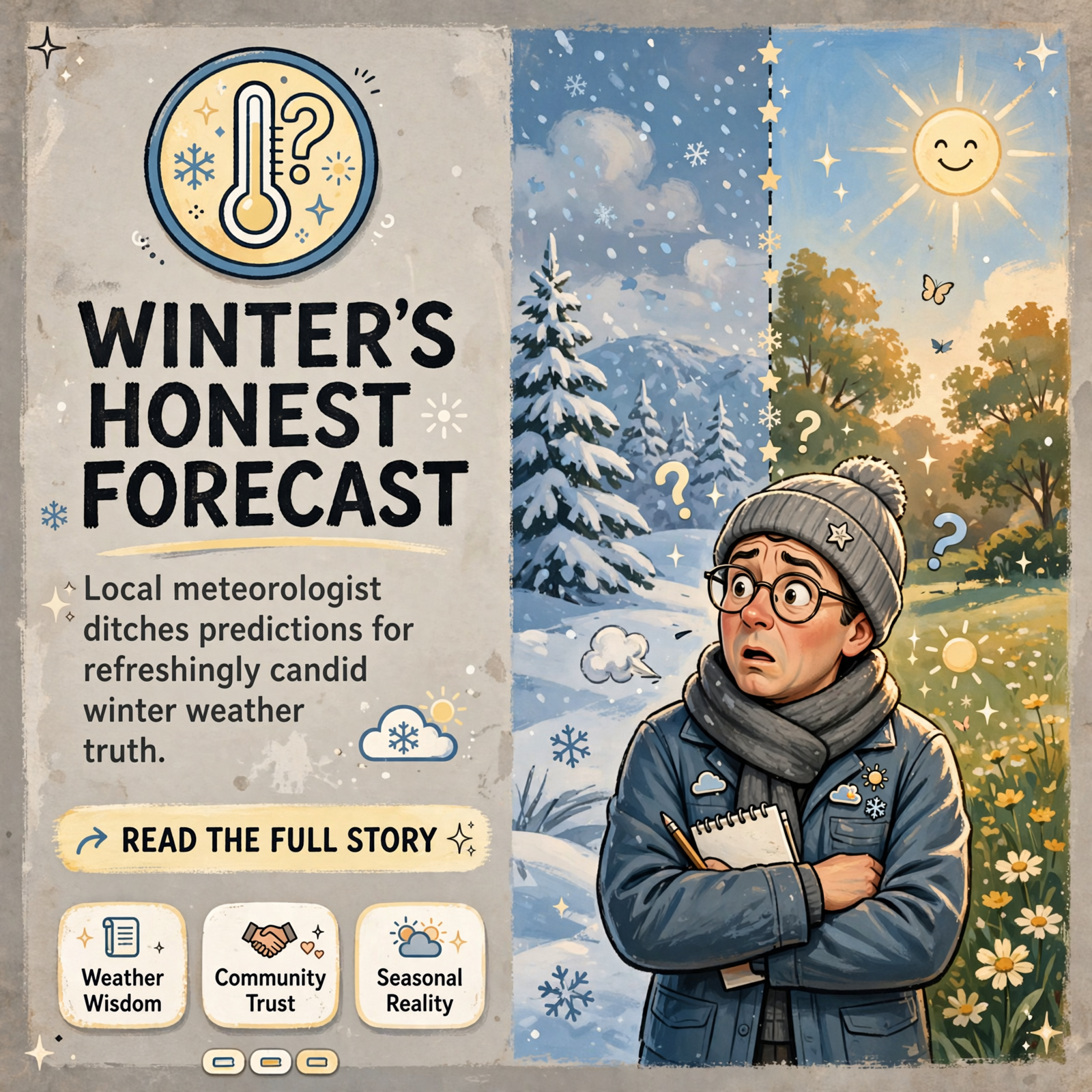 Featured image for "🌤️ Local Meteorologist Shares Tongue-in-Cheek Winter Forecast for Tri-State Region"