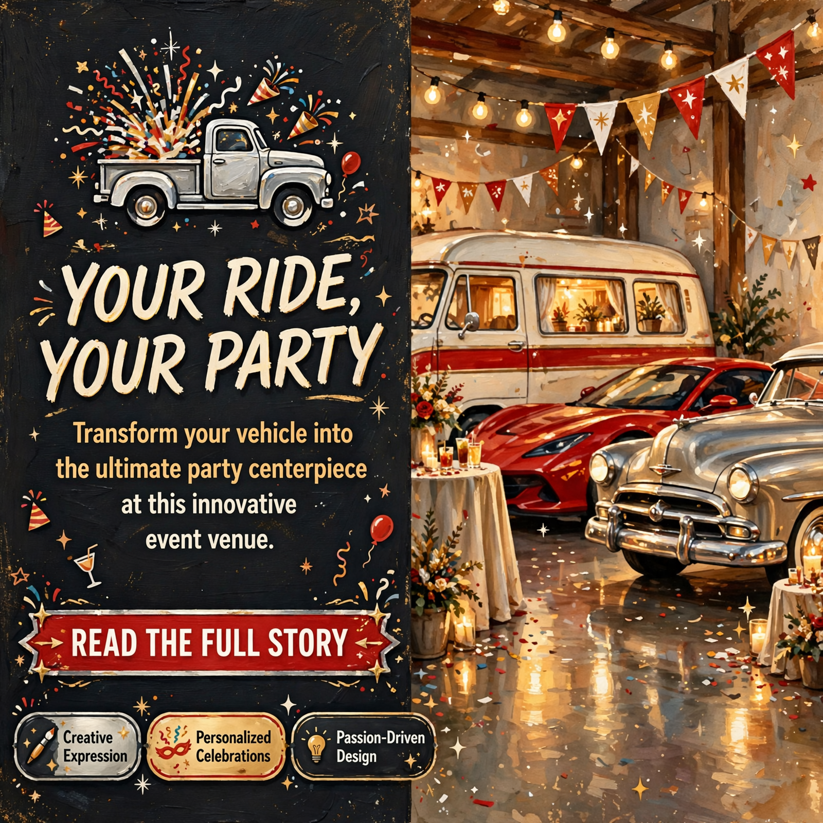 π Bring Your Toys to the Party – The Car Barn Welcomes Personal Vehicles as Decor in Chattanooga β Featured Image Featured image for "π Bring Your Toys to the Party - The Car Barn Welcomes Personal Vehicles as Decor in Chattanooga"
